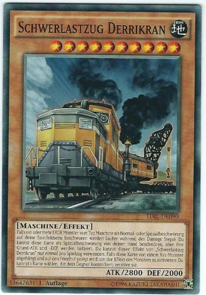 Schwerlastzug Derrikran Schwerlastzug Derrikran